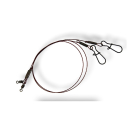Spro Pike Fighter Wire Leader 7x7 with Swivel und Snap 30 cm 20 lbs