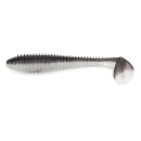 Keitech Fat Swing Impact 2.8" Black Shiner