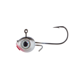 Balzer Micro Jig with UV-active eyes Matt-Black-white Hook Size: 4 (3g)