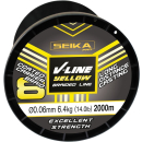 FTM Seika V-Line 8 Braid 2000m spool yellow (0,06 mm /...