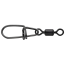 Spro Matte Black Secure Snap mit Rolling Wirbel 4+5 (32kg)