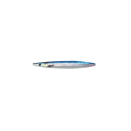 Savage Gear Line Thru Sandaal Durchlaufblinker 12,5 cm 19 g Blue Silver UV