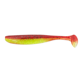 Keitech Easy Shiner 5" Chartreuse Silver Red