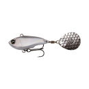 Savage Gear Fat Tail Spin 24g Sinking White Silver