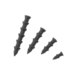 Spro Freestyle Tungsten Level Spikes 0,9g (4Stk.)