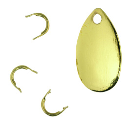 Balzer Buttlöffel mit Ösen 2,2cm gold