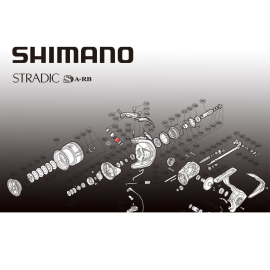Schnurlaufröllchen Shimano Stradic C3000 XG FL