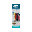 Kinetic Sabiki Rooster Tail #2/0 Multi Color mackerel cod...