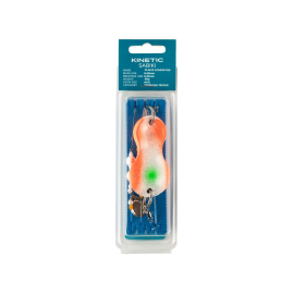 Kinetic Sabiki Plaice Leader Flunder Schollen Plattfisch Vorfach Rig System 60g #1/0 Sunset