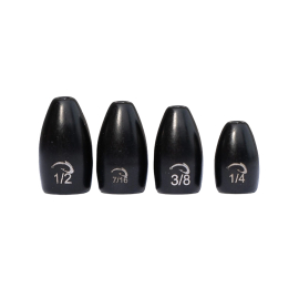 Tungsten Bullet weight 7/16oz (12g) Black