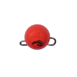 Boddenangler Tungsten Cheburashka Czeburaska Clip Jig 2g Fluo Red