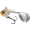 Westin DropBite Spin Tail Jig 3,4cm 17g Clear Olive