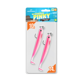 Lieblingsköder Favorite bait 12,5cm (4Stk) Actionpack Pinky