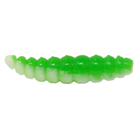 FTM Lifter Lures Larvy Cheese 3,5cm Hot Green/White