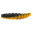 FTM Lifter Lures Larvy Cheese 3,5cm Dark Yellow/Black