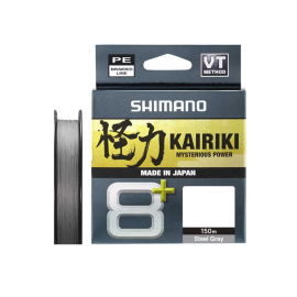 Shimano Line Kairiki 8+ 150m 0.10mm(6.5kg) Grey