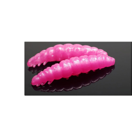 Libra Lures Larva Knoblauch 3cm 018-pink pearl