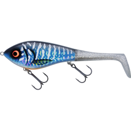 Westin Swim Tail Hybrid 12cm 62g Suspending 1 Body 2 Tails Lagoon Pike