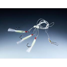 Balzer 71° north Cod-/Coalfish Rig, luminous, with 3 hook 4/0
