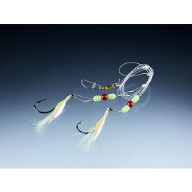 Balzer 71° north Cod-/Coalfish Rig, yellow, with 2 hook