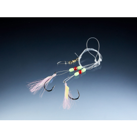 Balzer 71° north Cod-/Coalfish Rig, pink, with 2 hook