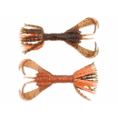 Keitech Hyper Spider 3.2" Green Pumpkin Orange Gold
