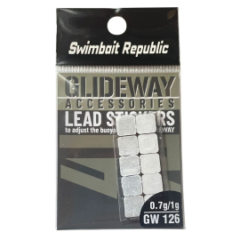 Swimbait Republic Lead Sticker 126