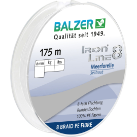 Balzer Ironline 8x Seatrout, 0,12mm, 175m