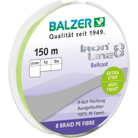 Balzer Ironline 8x Baitcast braided line 150m