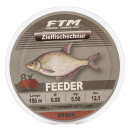 FTM Target fish: Braided line for feeder, brown, 150 m