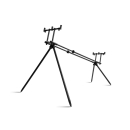 Delphin RodPod RPX PrpMax BlackWay 3 Ruten