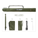Delphin CLASSA fishing umbrella with 250 cm dome
