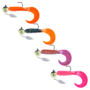 Balzer Valhall Curly Bomb Jighead mit Twister