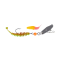 Balzer Tungsten Cheburashka Chatterbait Forelle Forellen angeln
